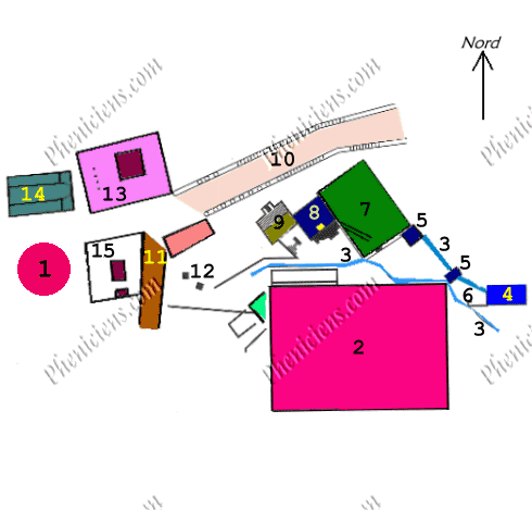 Le site archéologique du temple du dieu Echmoun