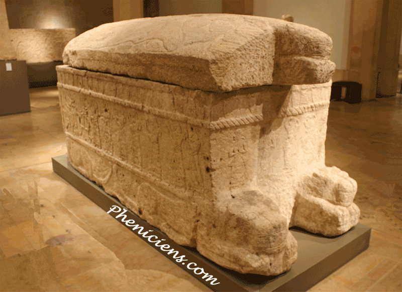 Ahiram's sarcophagus and alphabet