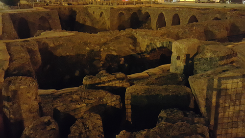 Excavaciones del centro de Beirut