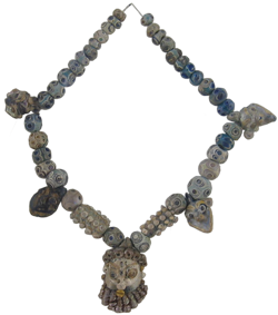 Necklace glass paste, Louvre Necklace glass paste, Louvre
