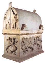 Lycian sarcophagus